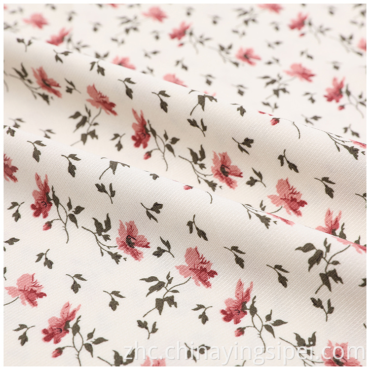 中国定制环保纺织品30*30100％有机棉斜纹数字印刷面料